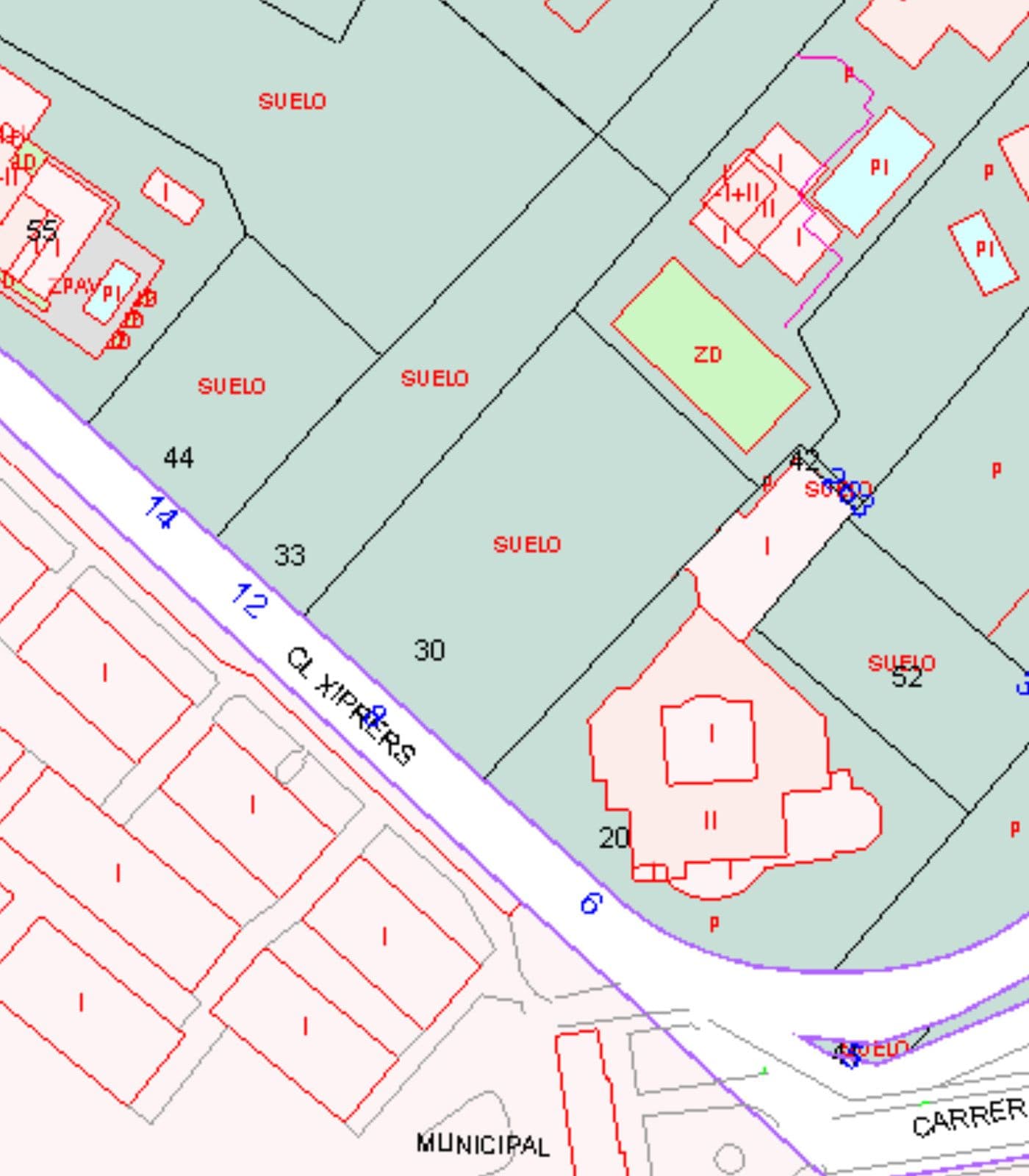 Parcela urbana en Vila-real de 825 m² en zona urbanizada - 3