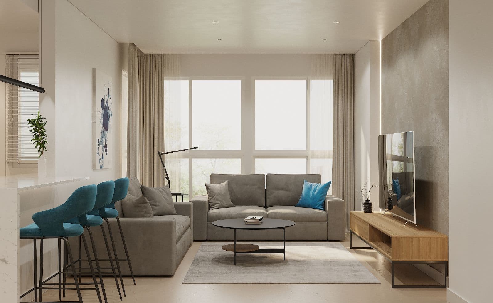 Piso obra nueva 3 habitaciones y 2 baños en Vila-real (1ºA) - 2