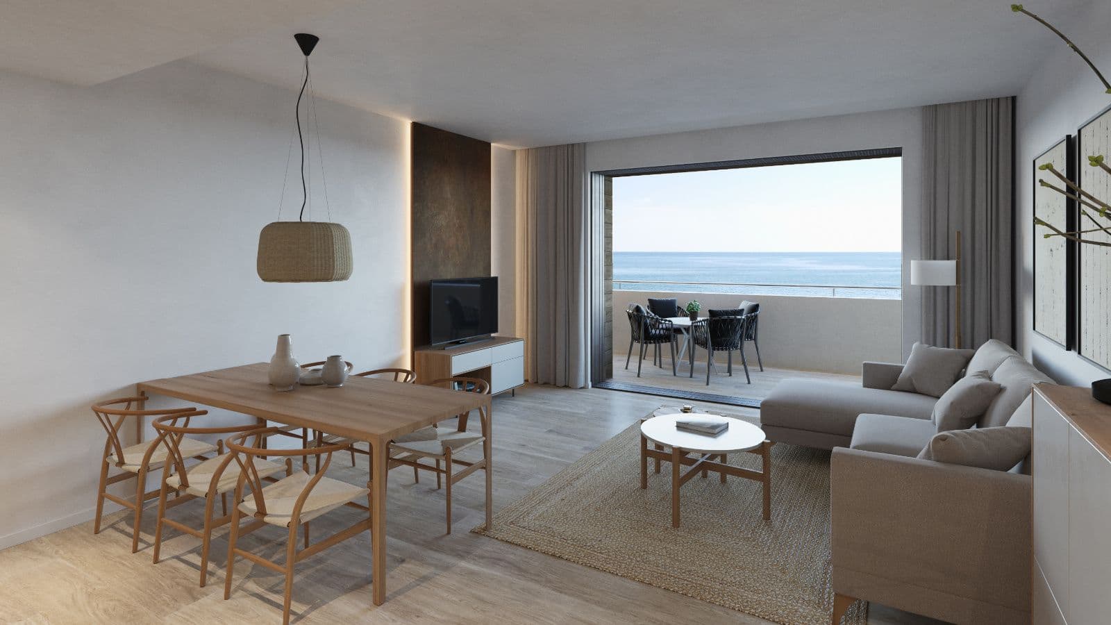 Piso a estrenar con terraza y zonas comunes en Moncófar (3º)