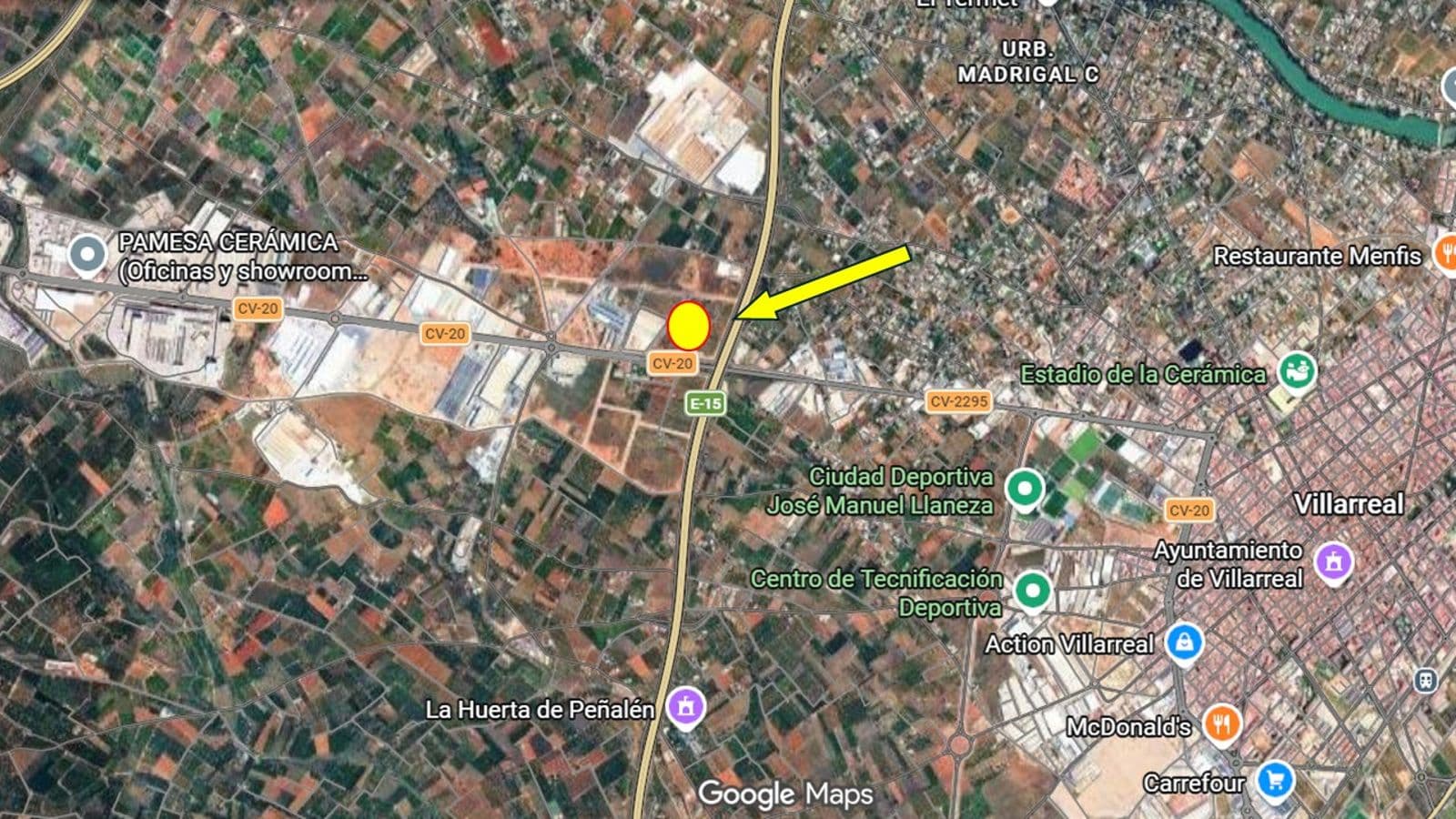 Parcela industrial urbanizada en Vila-real