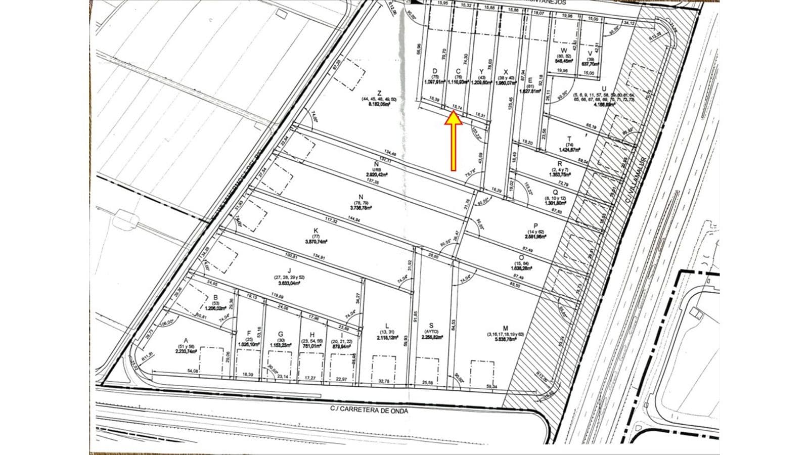 Parcela industrial urbanizada en Vila-real - 2