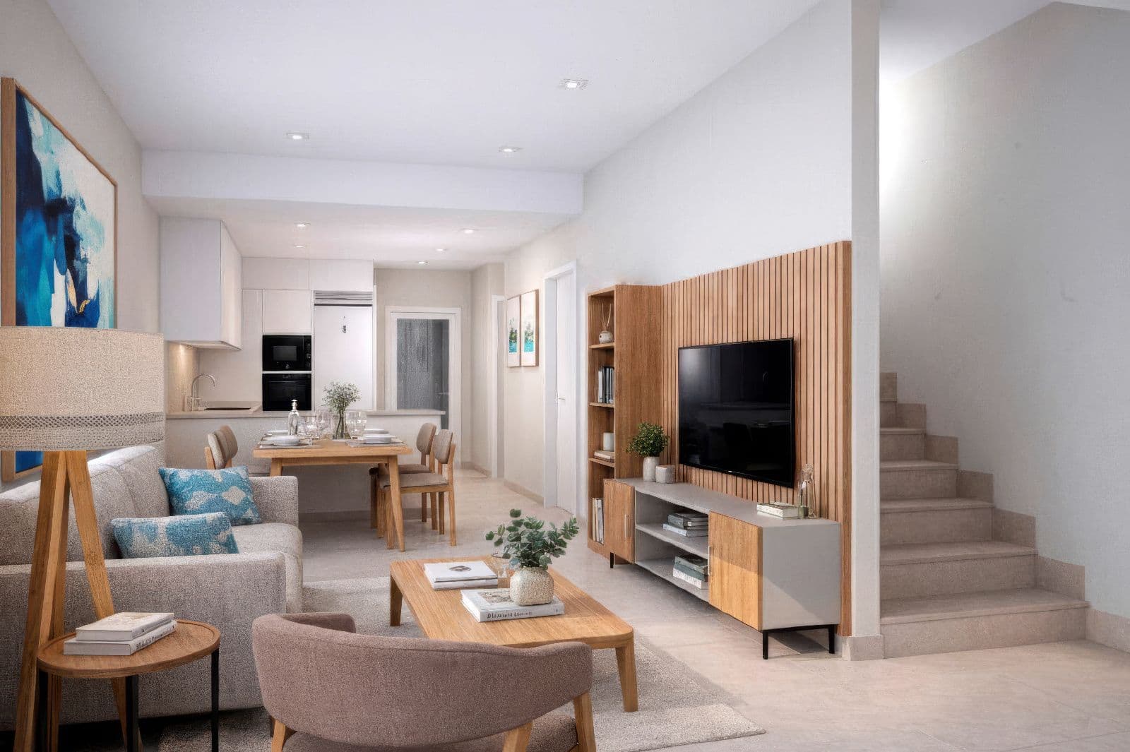 Adosado de 3 dormitorios con garaje en Moncófar