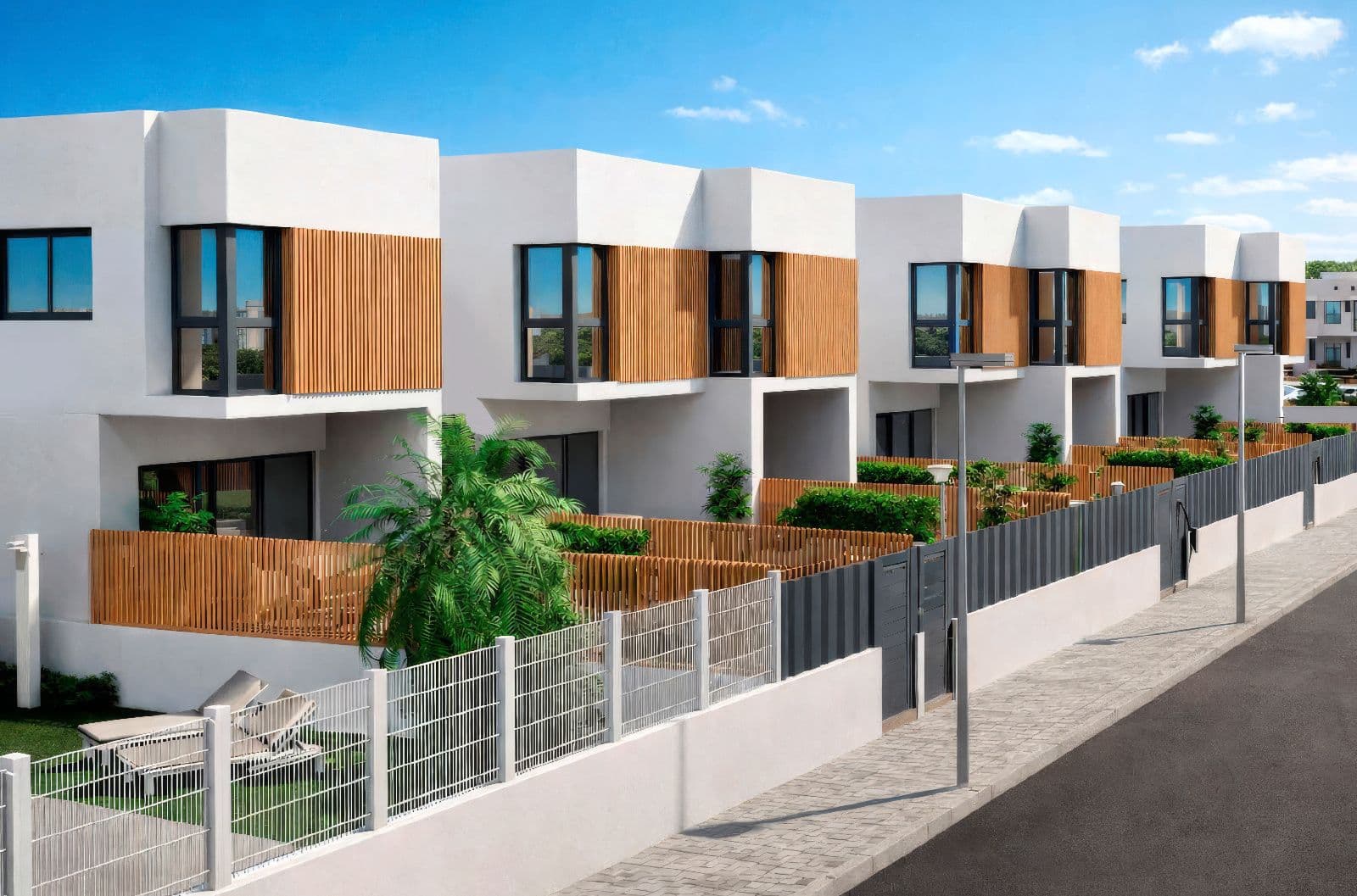 Adosado de 3 dormitorios con garaje en Moncófar